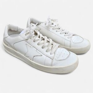 Golden Goose Stardan‎ Sneakers White Leather EU 39 US 9 GGDB Athletic Luxury ~